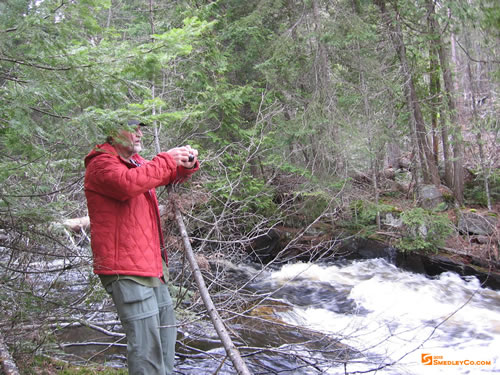 MarkS photographing the trip for brother John.