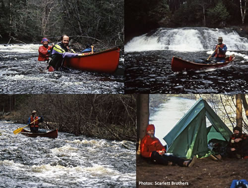 Scarlett Trip, Bonnechere River 1991.