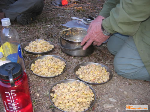 MarkS serves up Annie's Mac and Cheese. A favourite.