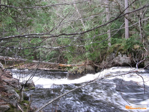 Small falls on the main channel.