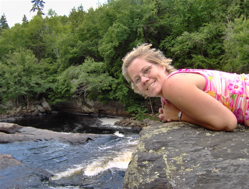 High Falls view.